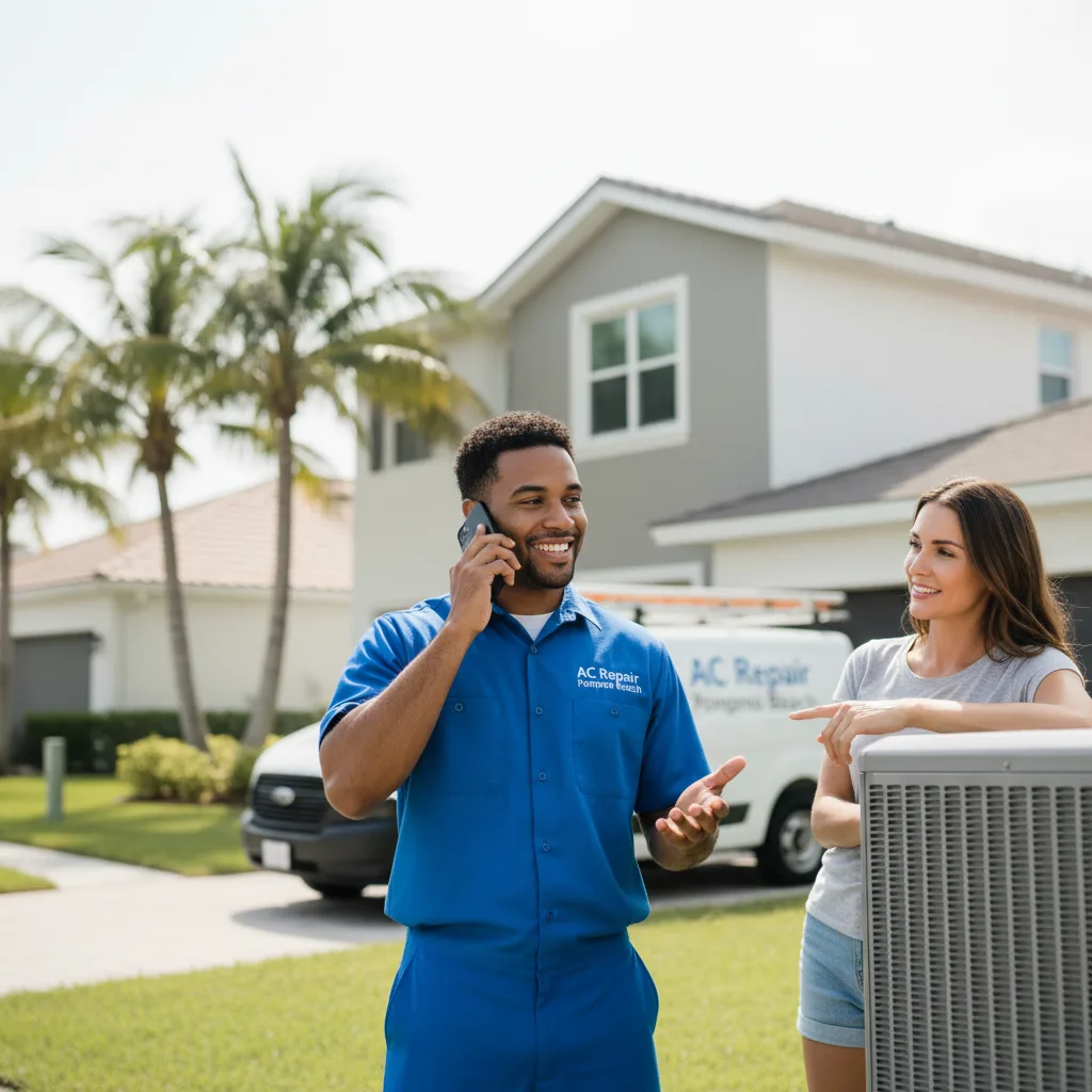 AC Repair Pompano Beach customer support in East Greenville